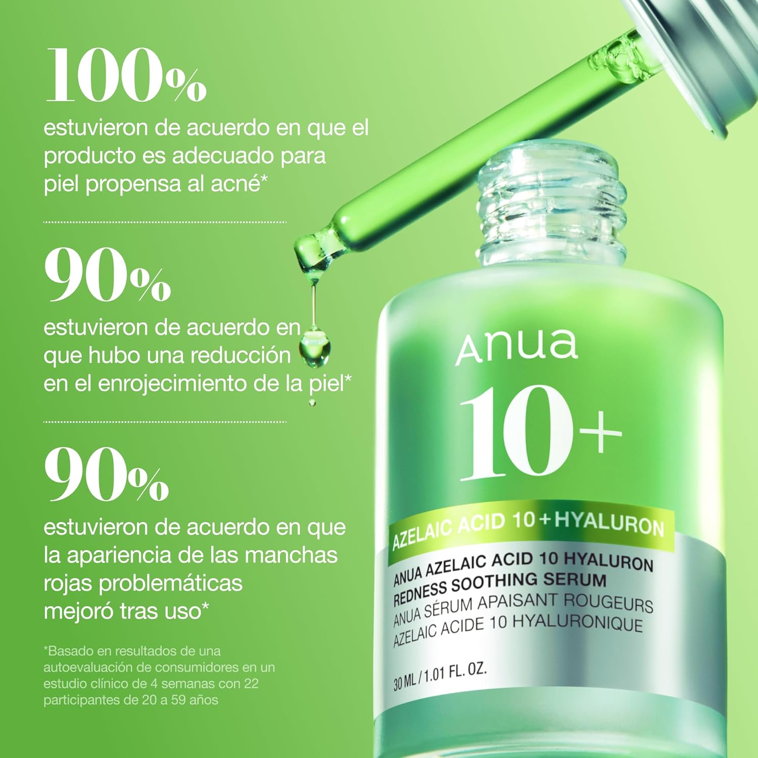 Azelaic Acid 10 Hyaluron Redness Soothing Serum (30ml)