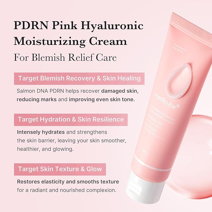 PDRN Pink Hyaluronic Moisturizing Cream (50ml)