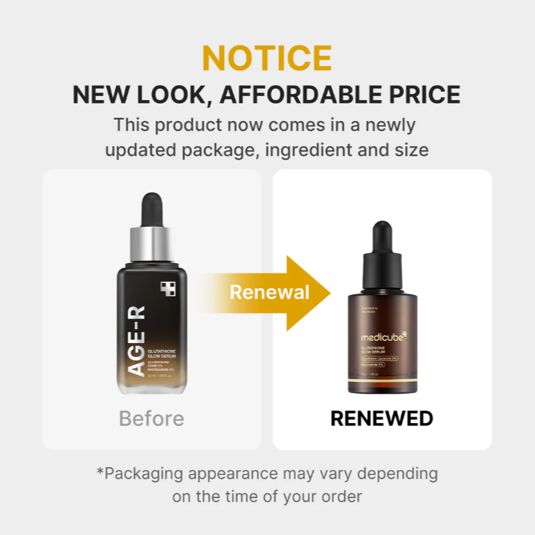 AGE-R Glutathione Glow Serum (30ml)