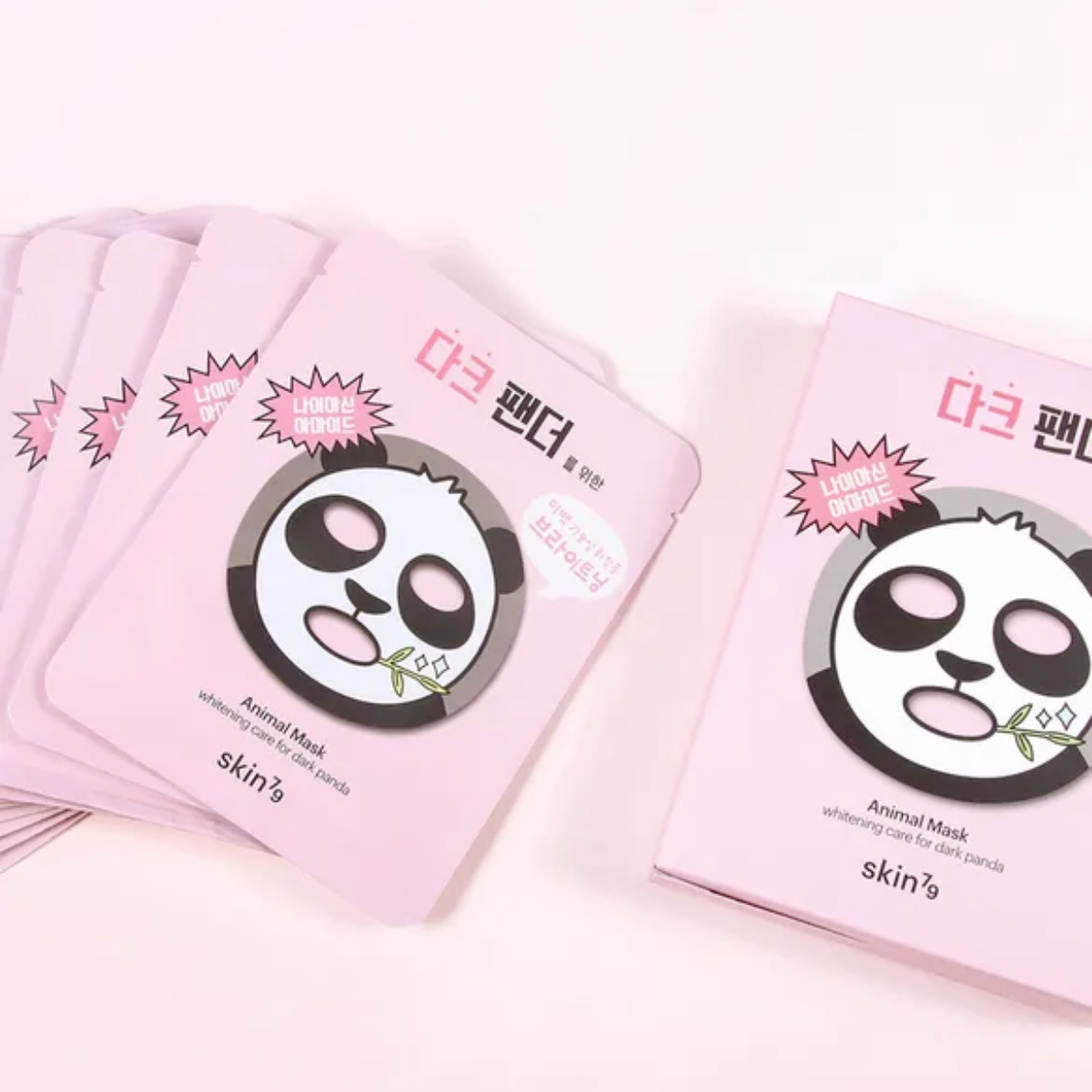 Dark Panda Animal Mask (1pc)