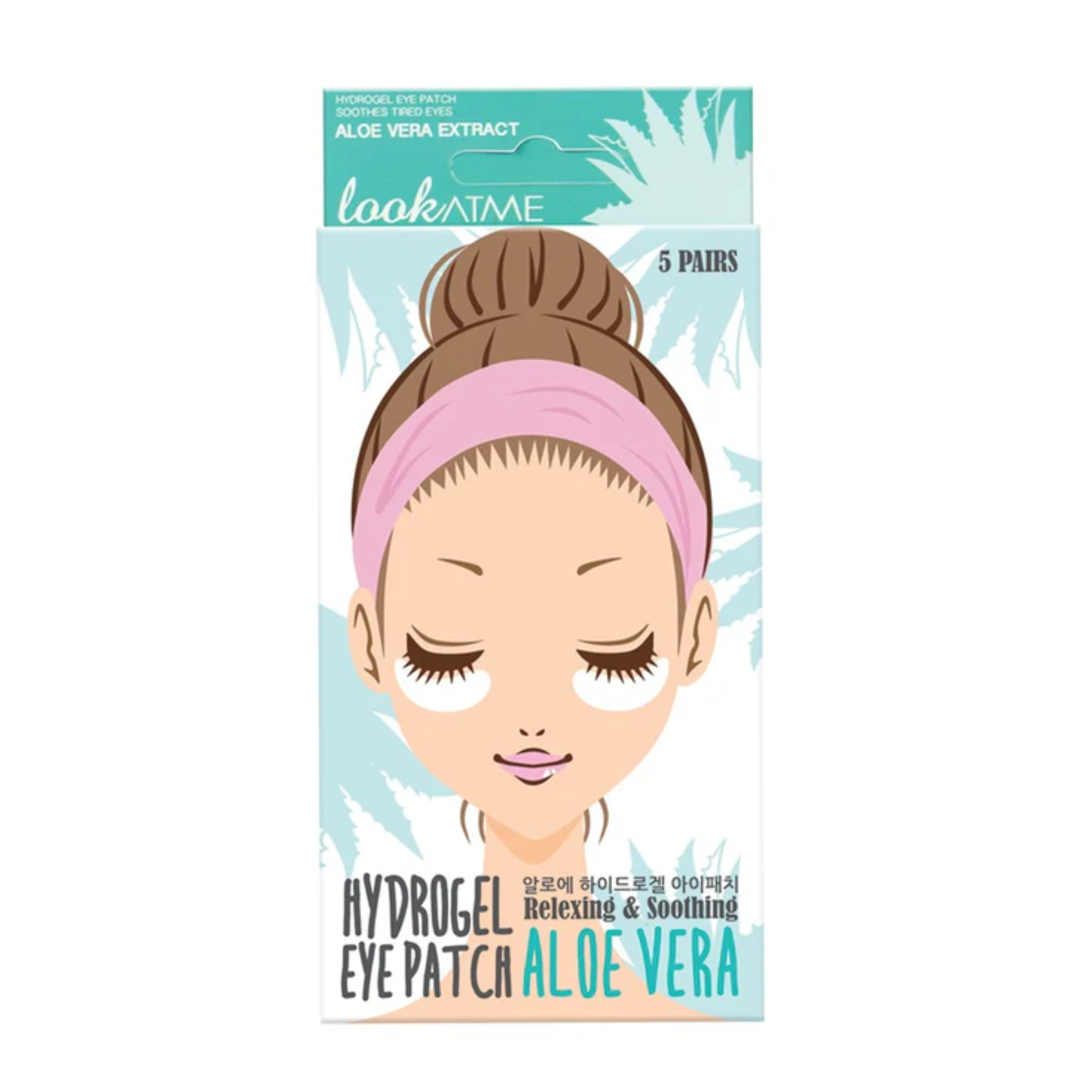 Hydrogel Eye Patch - Aloe Vera (5 pares)