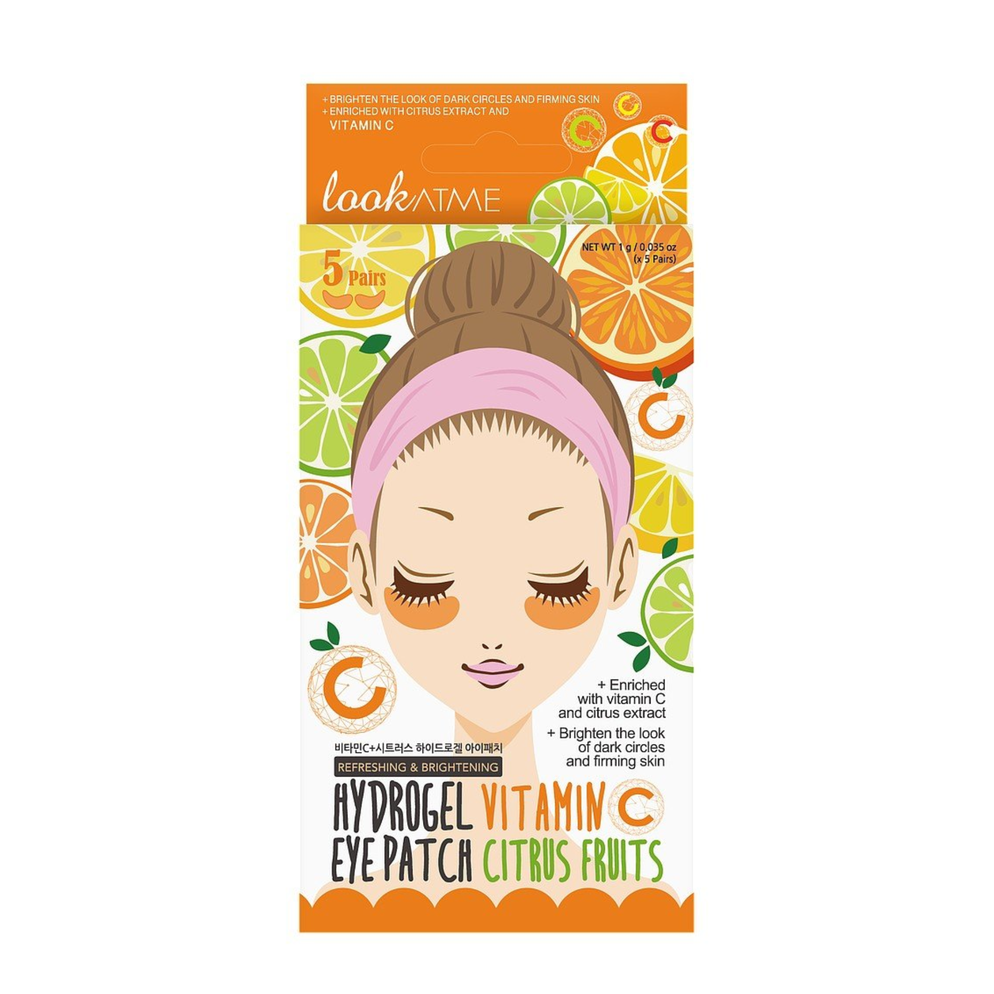 Hydrogel Eye Patch - Vitamin C Citrus Fruits