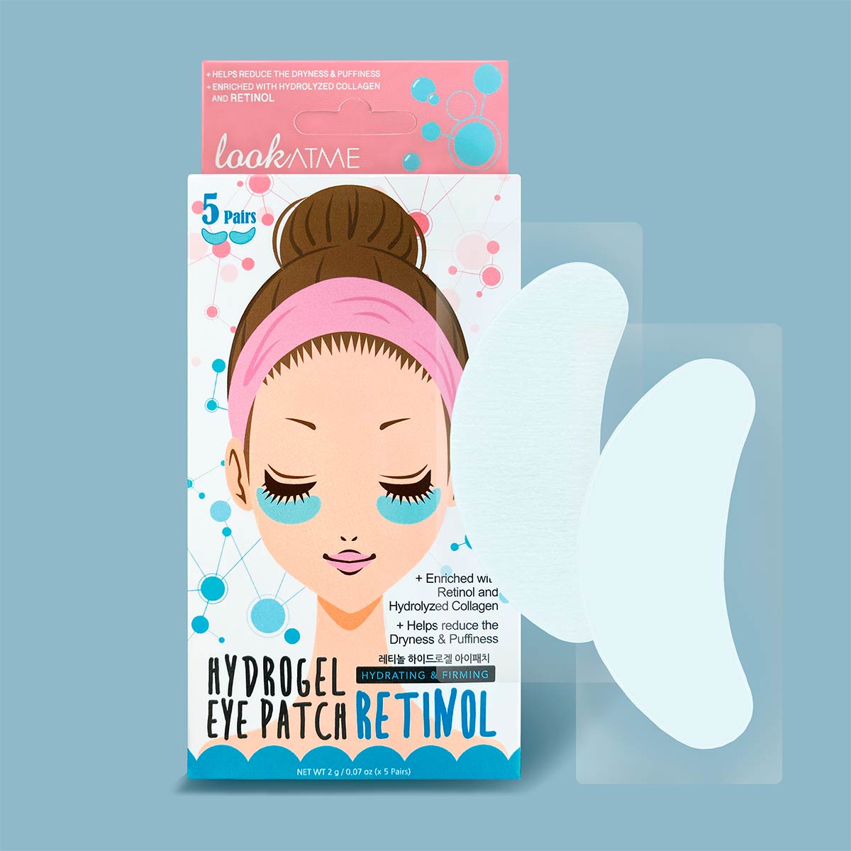 Hydrogel Eye Patch Retinol - (5 pares)