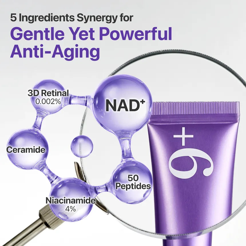 No.9 NAD+ Retinal Volumetox Eye Cream (Tube) (20ml)