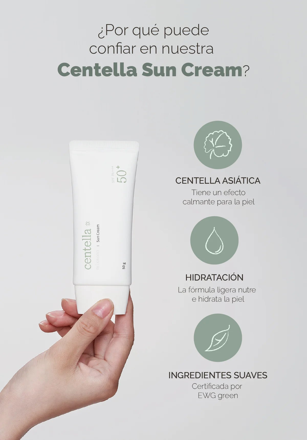 Centella Sun Cream SPF50+ PA++++ (50 g)