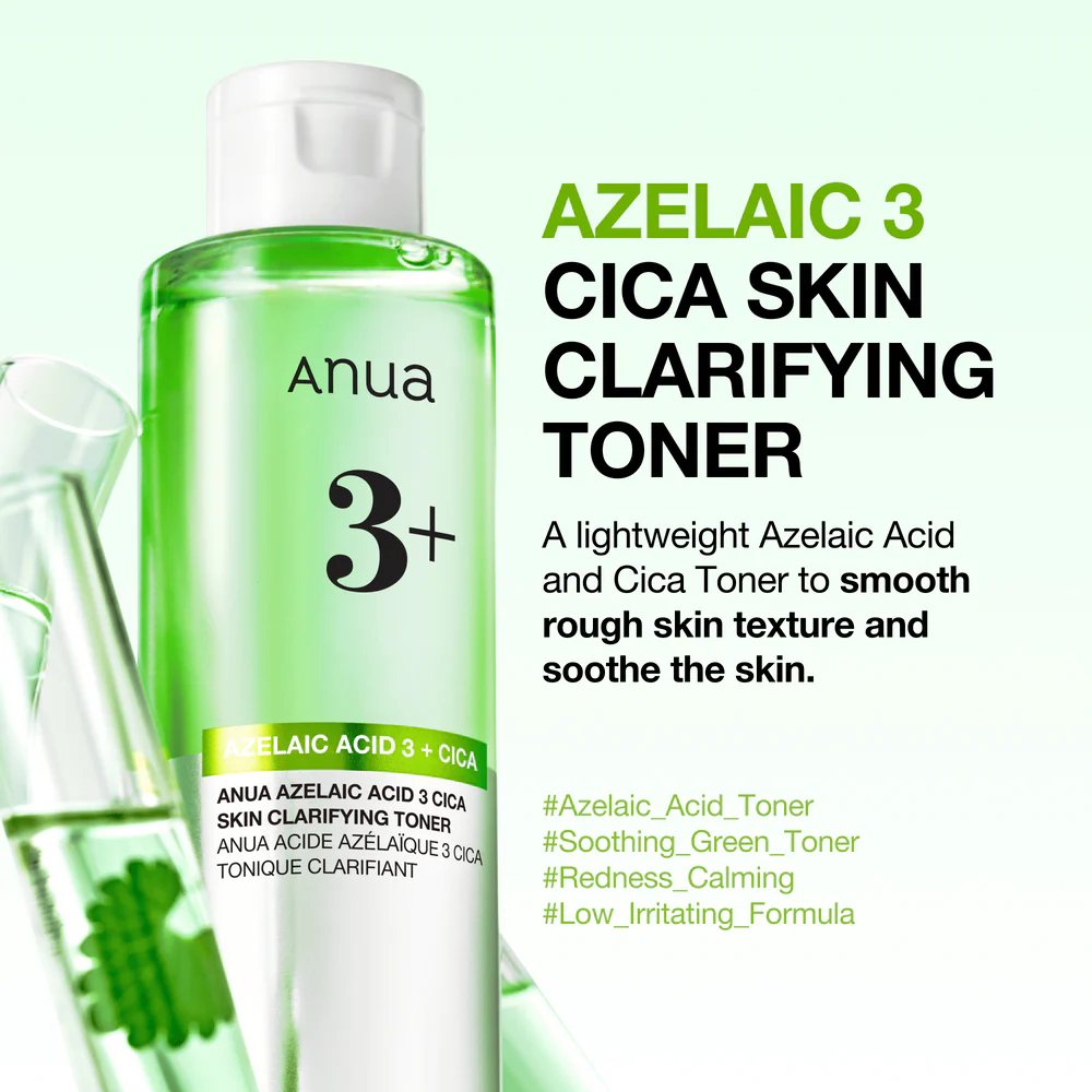 Azelaic Acid 3 Cica Skin Clarifying Toner (250ml)
