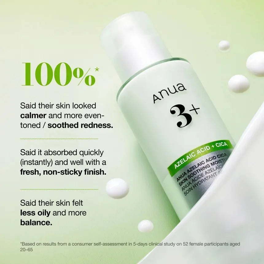 Azelaic Acid Cica Skin Soothing Moisturizer (100ml)