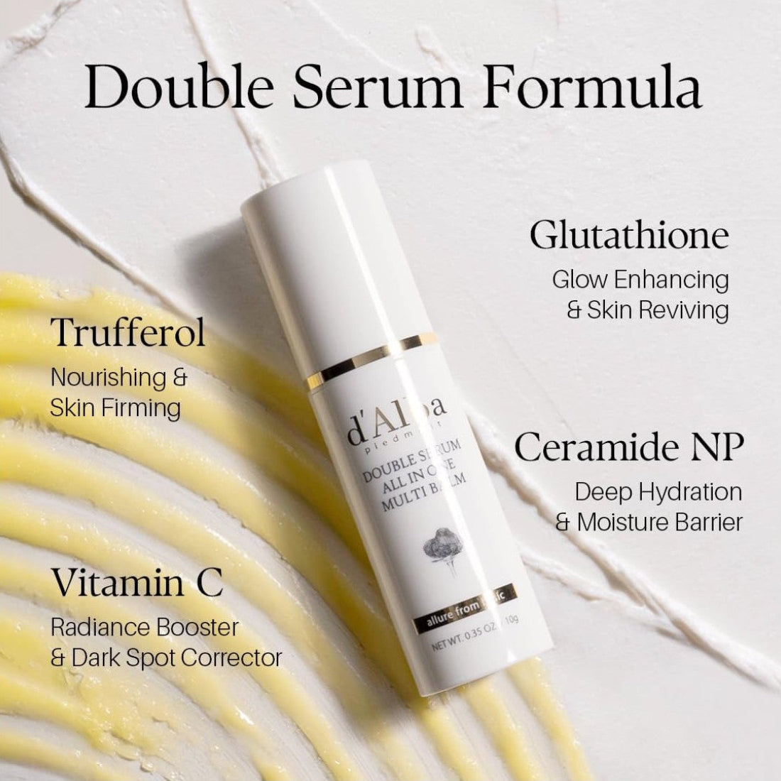 White Truffle Double Serum All-In-One Multi Balm (10gr)