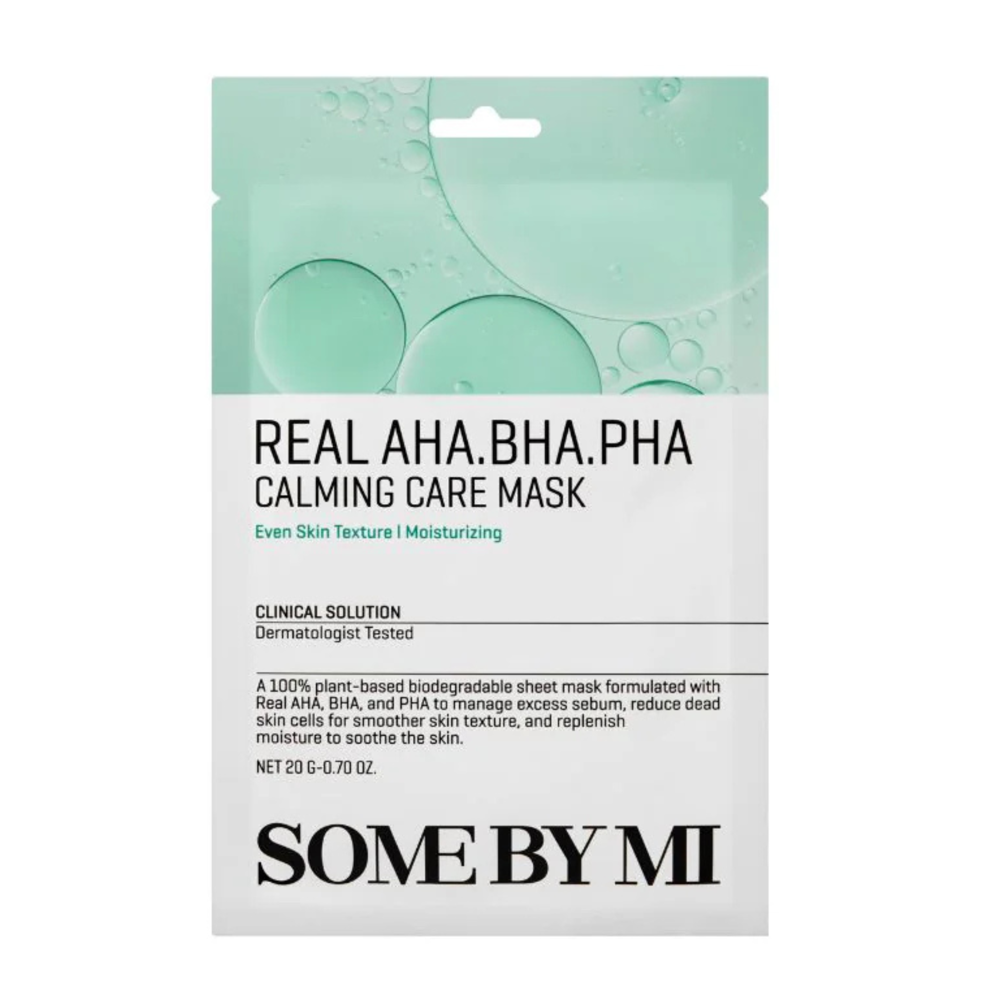 Real AHA-BHA-PHA Calming Care Mask (1pc)