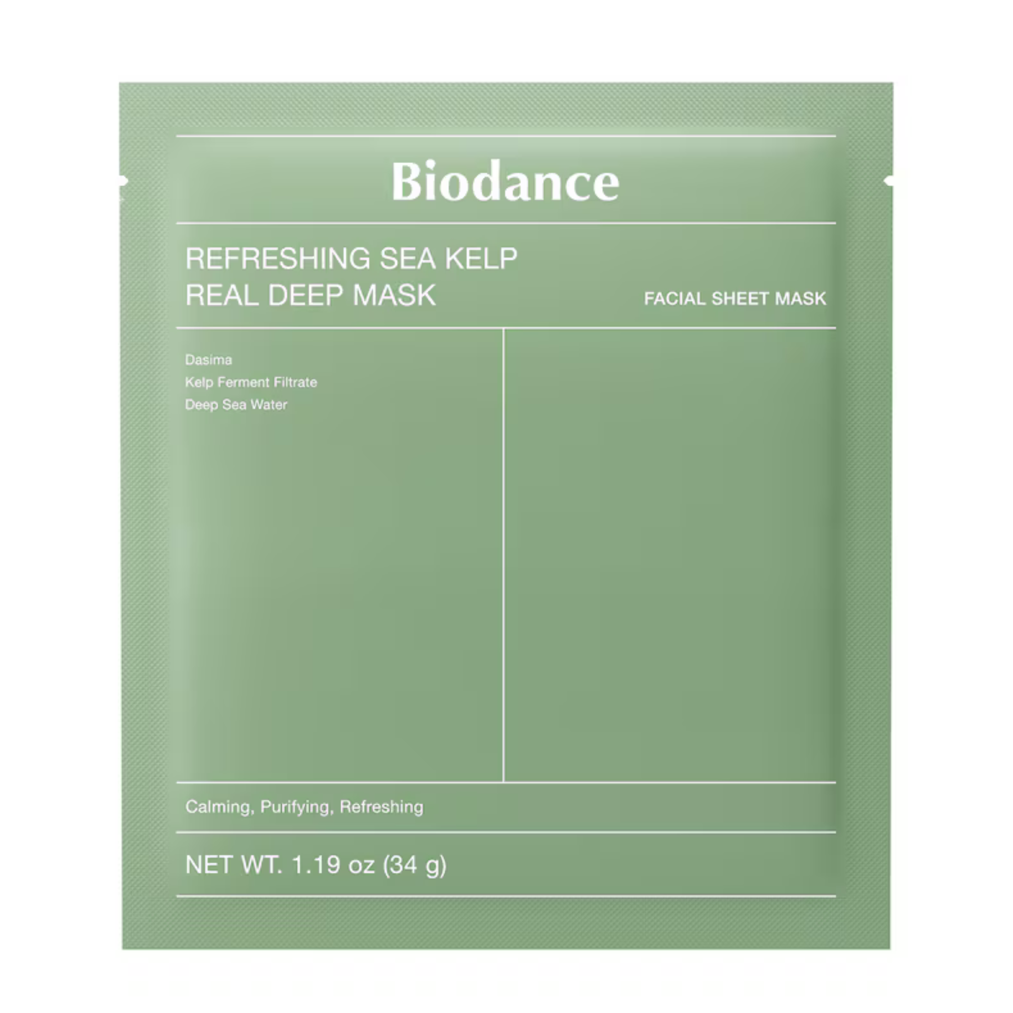 Refreshing Sea Kelp Real Deep Mask (1pc)