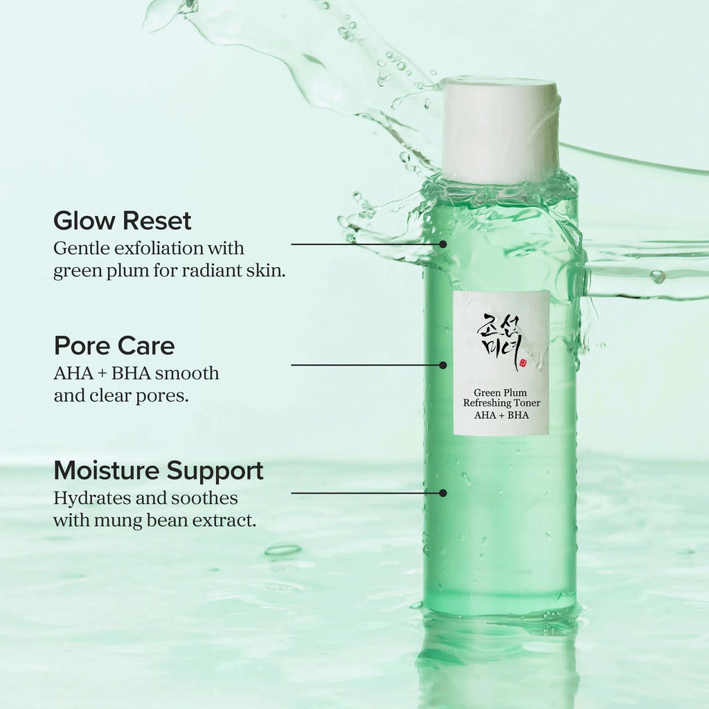 Green Plum Refreshing Toner AHA+BHA (150ml)