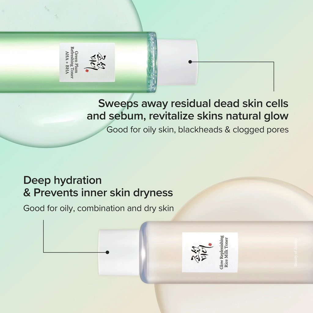 Green Plum Refreshing Toner AHA+BHA (150ml)