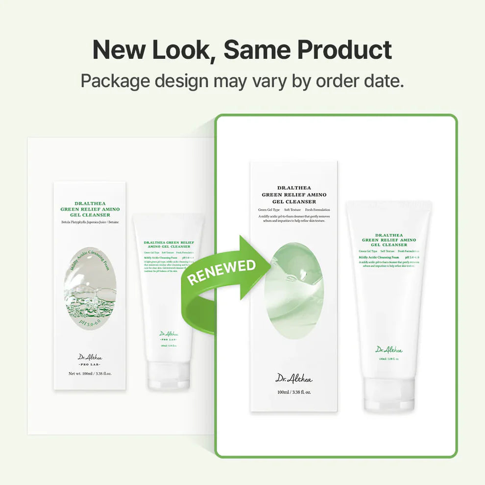 Green Relief Amino Gel Cleanser (100ml)