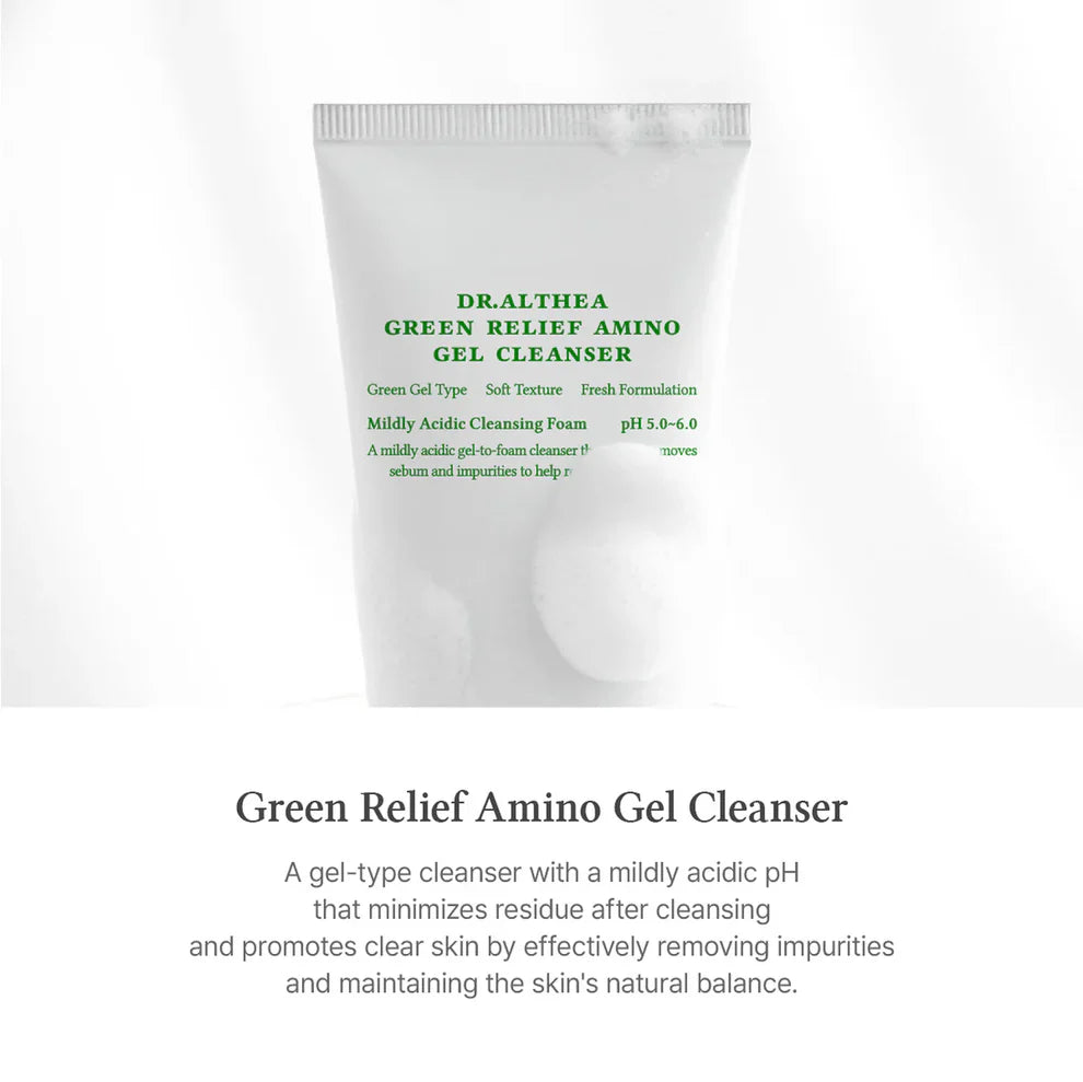 Green Relief Amino Gel Cleanser (100ml)