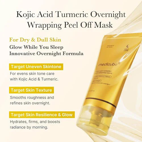 Kojic Acid Turmeric Night Wrapping Mask (75 ml)