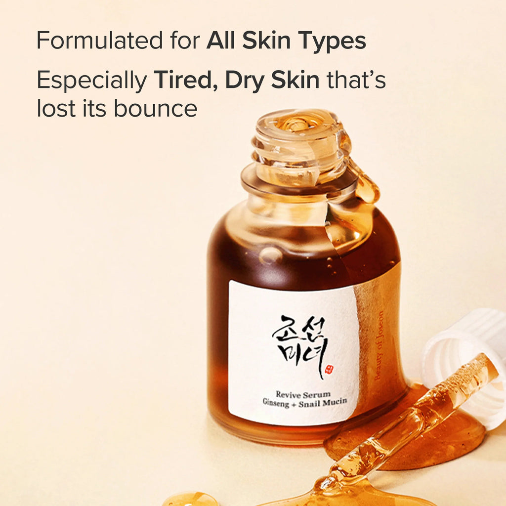 Revive Serum : Ginseng + Snail Mucin (30ml)
